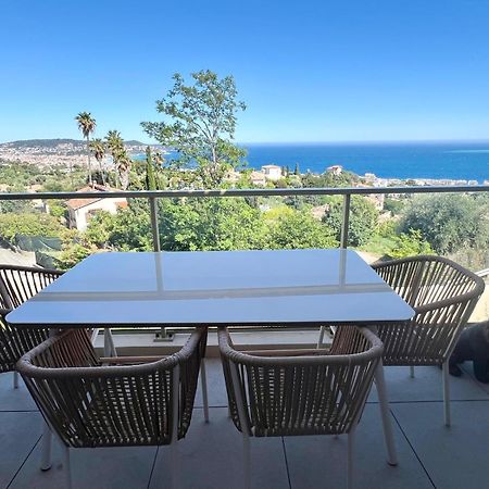 Panoramic Sea View Appartment Blue Pearl Ницца Экстерьер фото